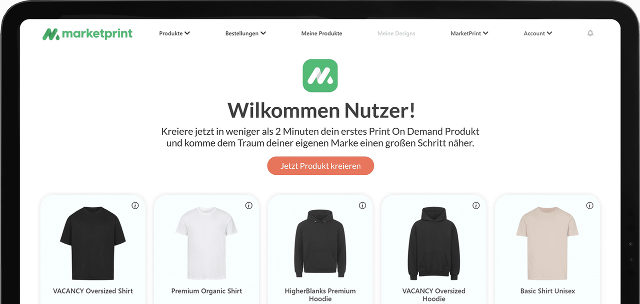 Créer votre propre merchandise avec MarketPrint