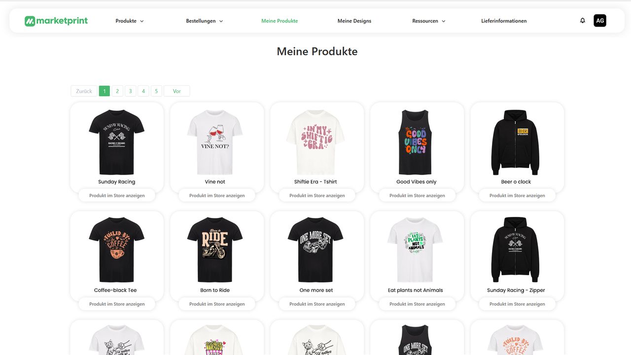 Vendez des produits