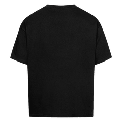 T-shirt oversize noir, verso