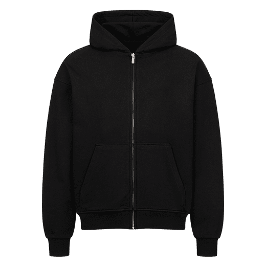 Hoodie zippé Oversized